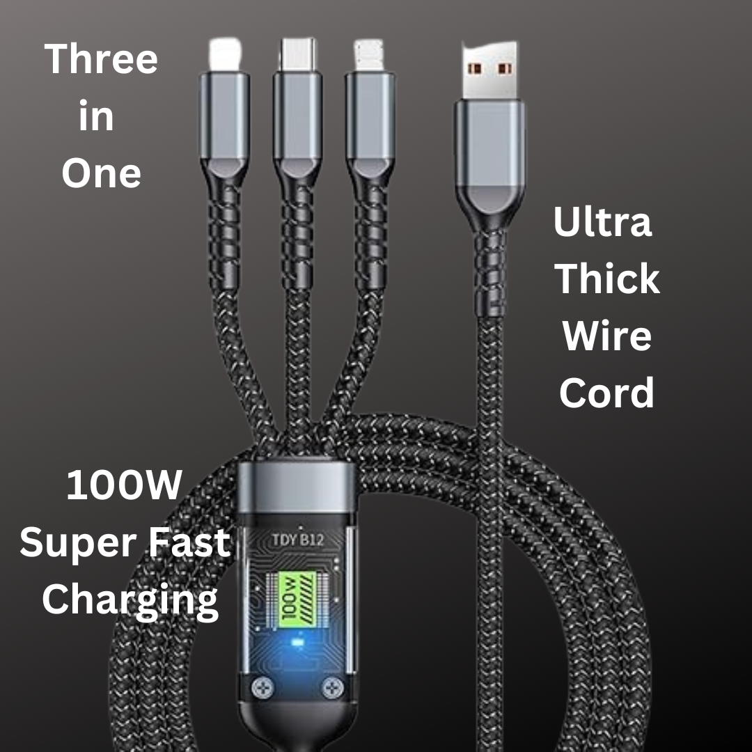 Ultimate 3-in-1 Charging Cable