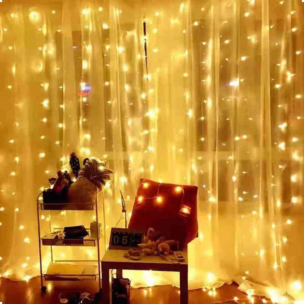 Sparkle Fest LED Christmas Curtain Lights