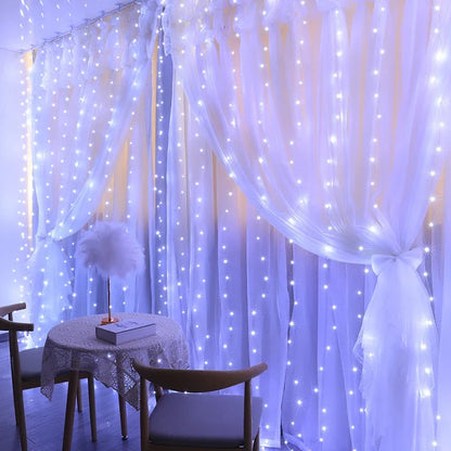 Sparkle Fest LED Christmas Curtain Lights