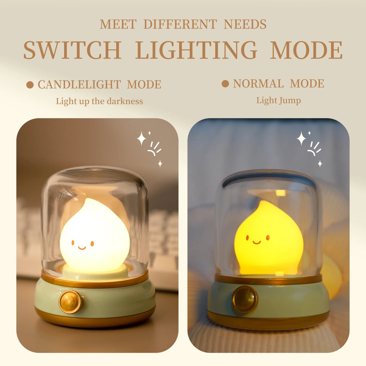 Charming LED Flame Lamp